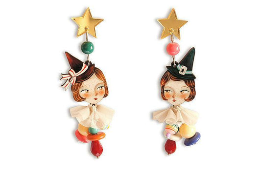 The Sisters Earrings by Laliblue