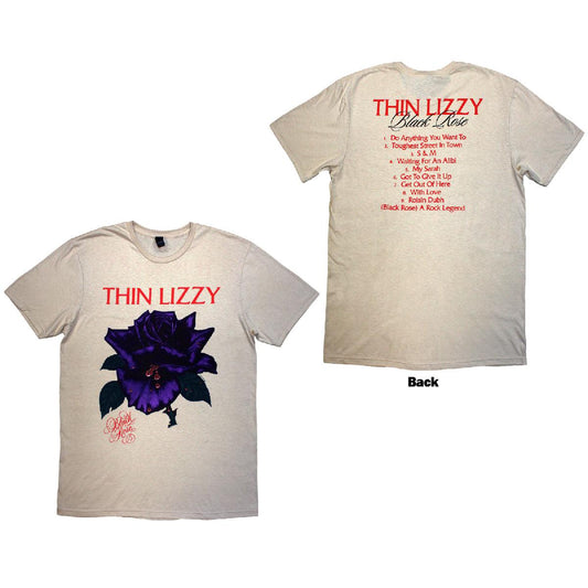 Thin Lizzy Black Rose Tracklist [T-Shirt]