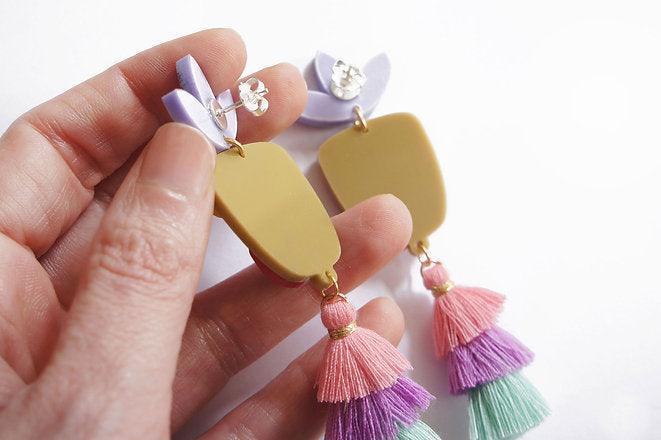 Totem Earrings by Laliblue