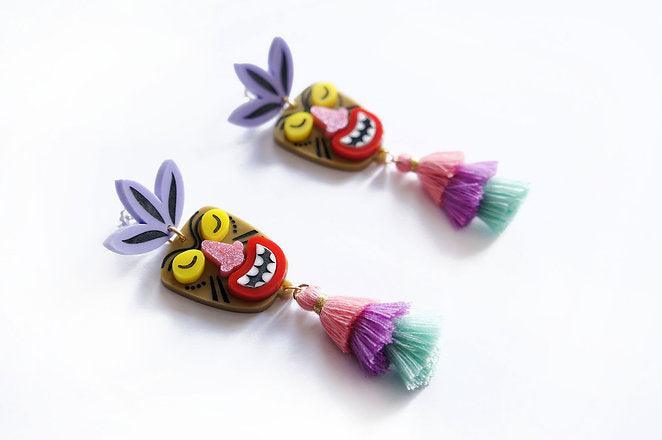Totem Earrings by Laliblue