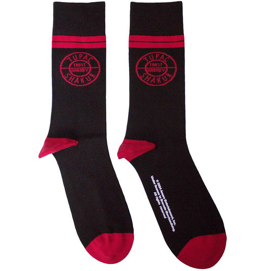 Tupac Circle Logo [Socks]