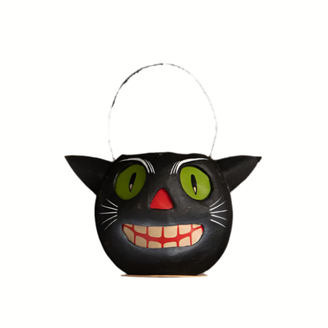 Vintage Cat Bucket Small by Bethany Lowe Designs