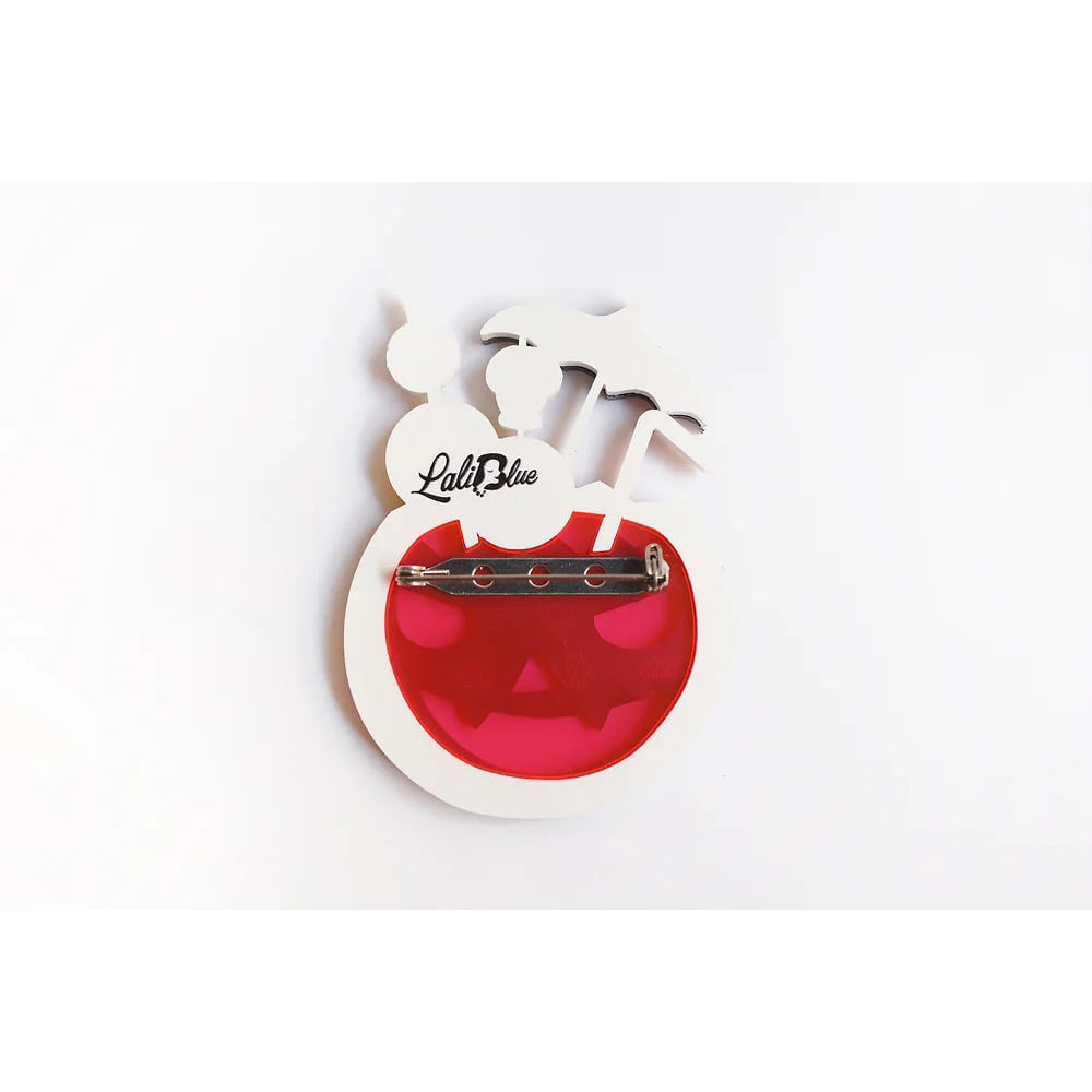 Watermelon Cocktail Brooch by Laliblue